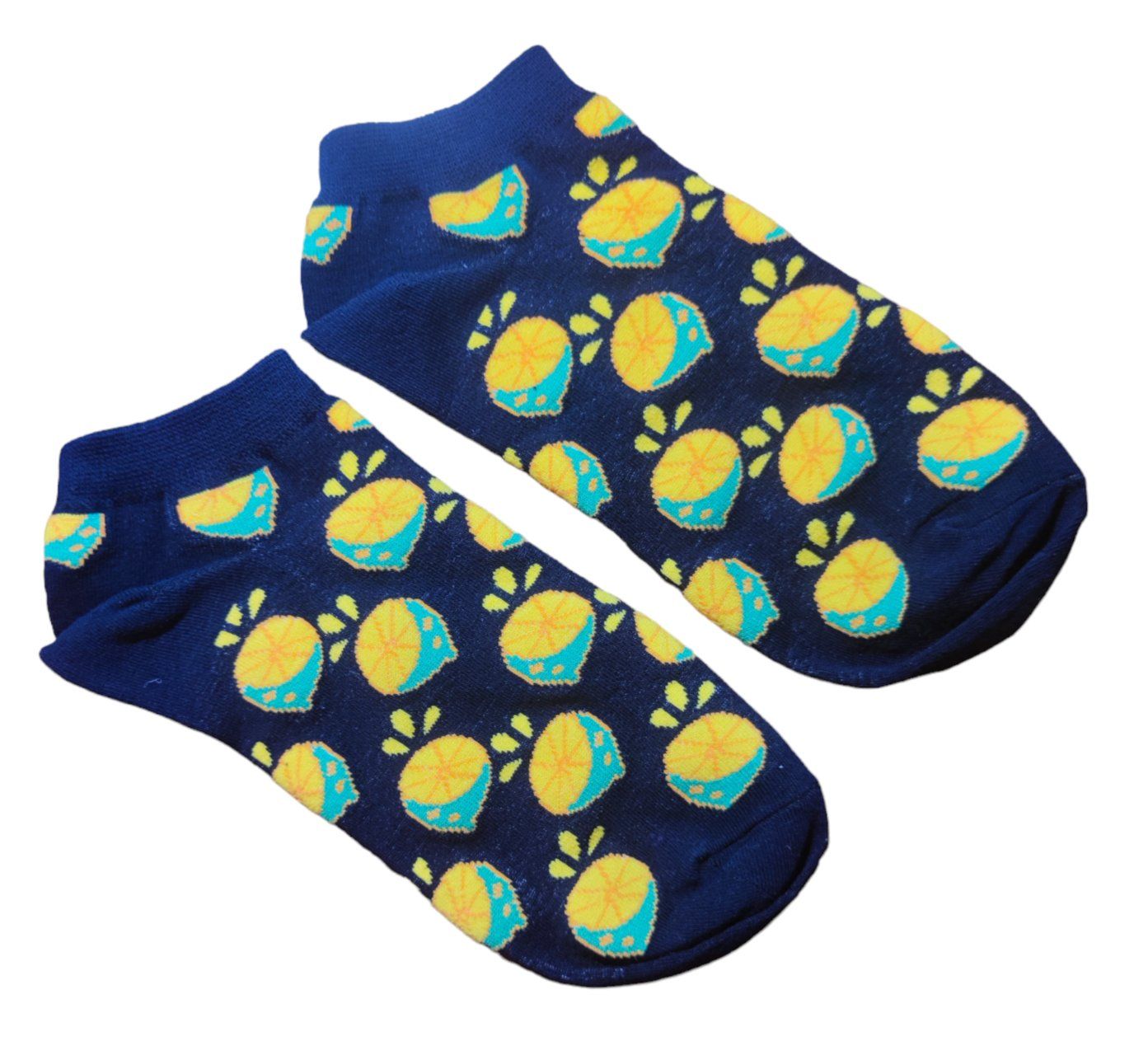 Calze: Sneaker-Socken Zitronen / Lemon – Nuovo e nell'imballaggio originale da Zürich venduto da amysmith