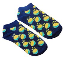 Sneaker-Socken Zitronen / Lemon