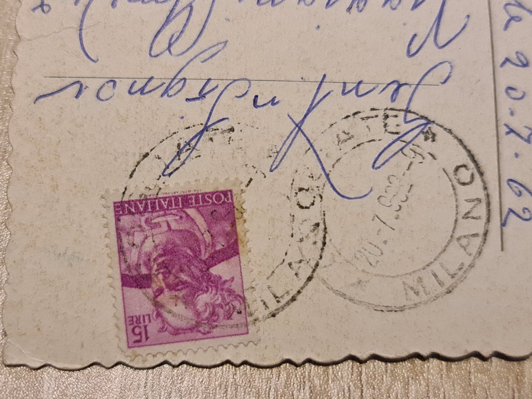 Cartoline postali: Ansichtskarte Milan Italien – Usato da Dintikon venduto da Vexi 1