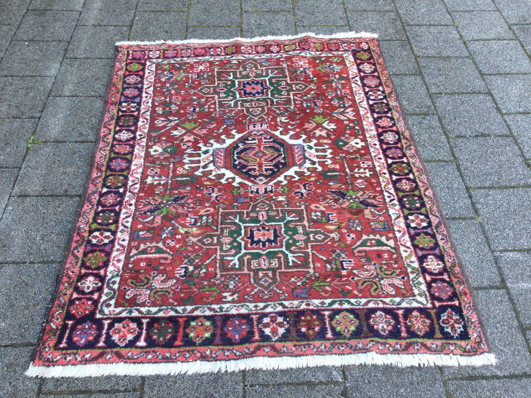 Tappeti: Gebrauchter grösserer Heriz Orientteppich Iran – Usato da Wangen SZ venduto da kuriosum12
