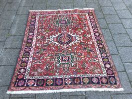 Gebrauchter grösserer Heriz Orientteppich Iran