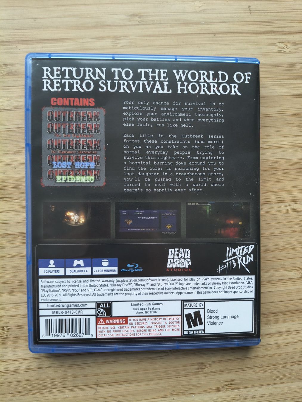 Giochi: Outbreak Collection (PS 4) – Usato da Riedholz venduto da ste_96cd 1