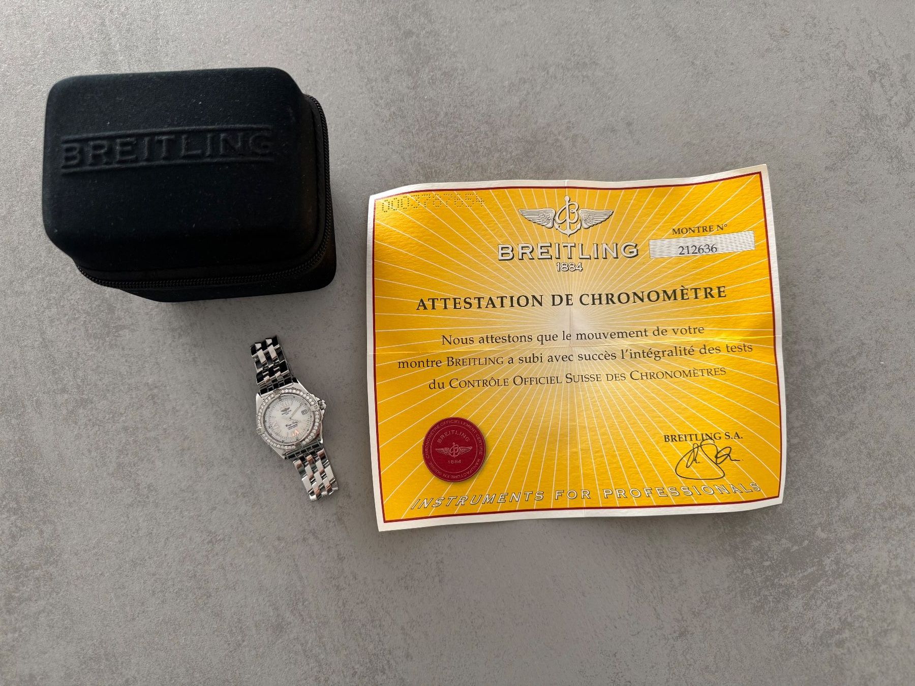 Breitling Uhren: Breitling Wings A67350 – Gebraucht aus Chur von Massarina 2