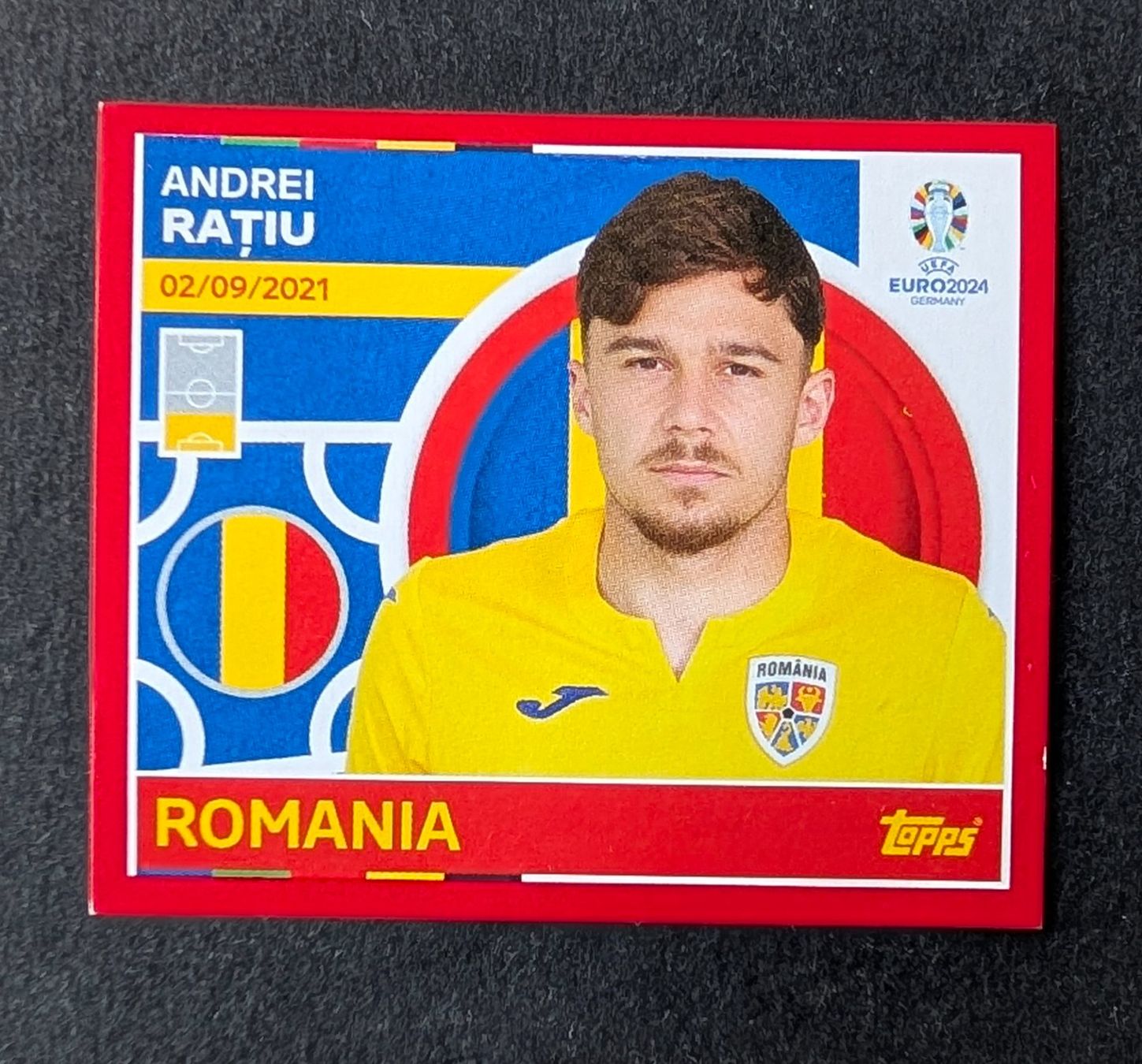 Topps Carte collezionabili: Topps EM 2024--ROM 5 – Nuovo e nell'imballaggio originale da Hittnau venduto da stamps_and_coins