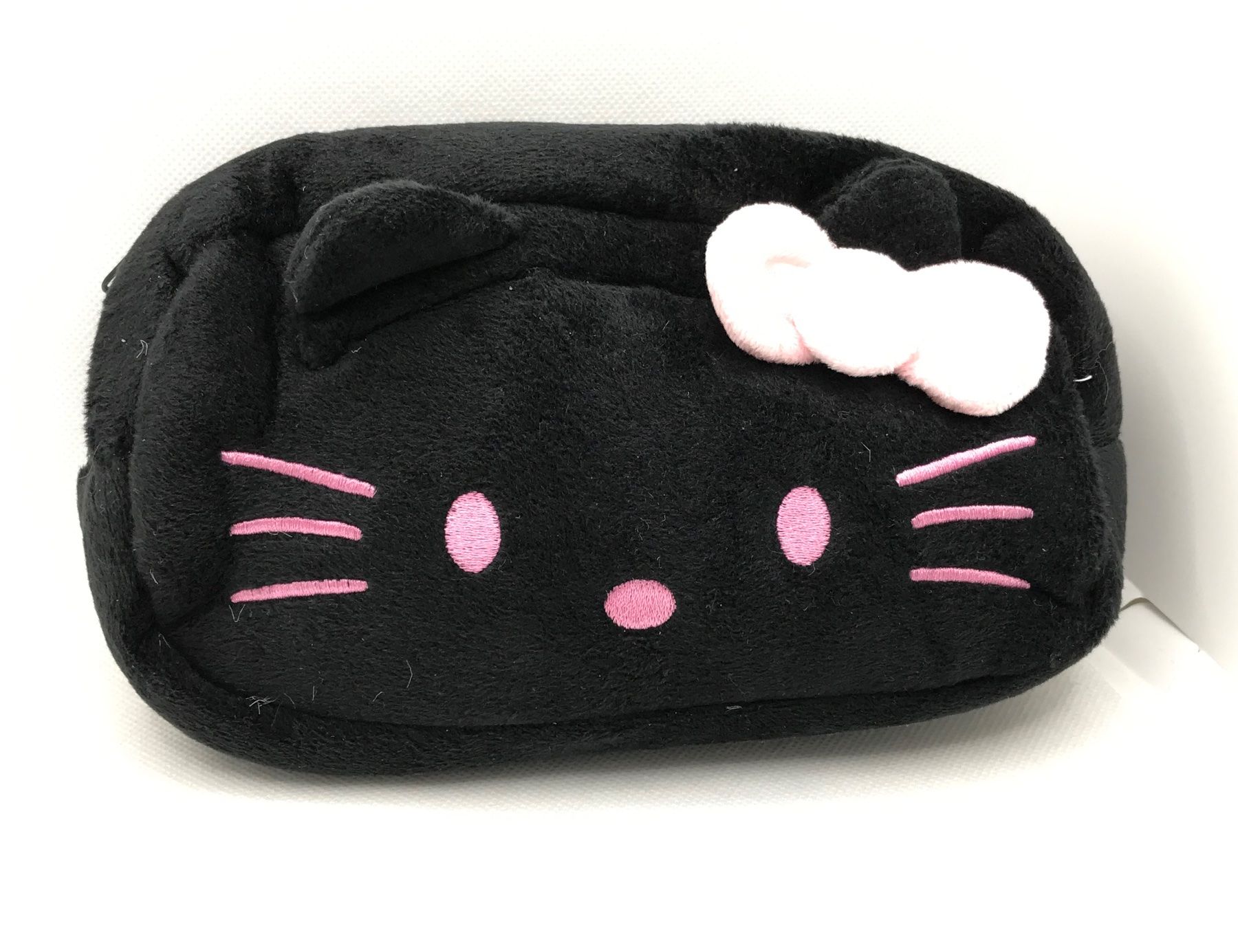 Hello Kitty Kosmetikkoffer: Hello Kitty Necessaire, Kosmetiktasche pink/schwarz – Neu und originalverpackt aus Niederteufen von mix18