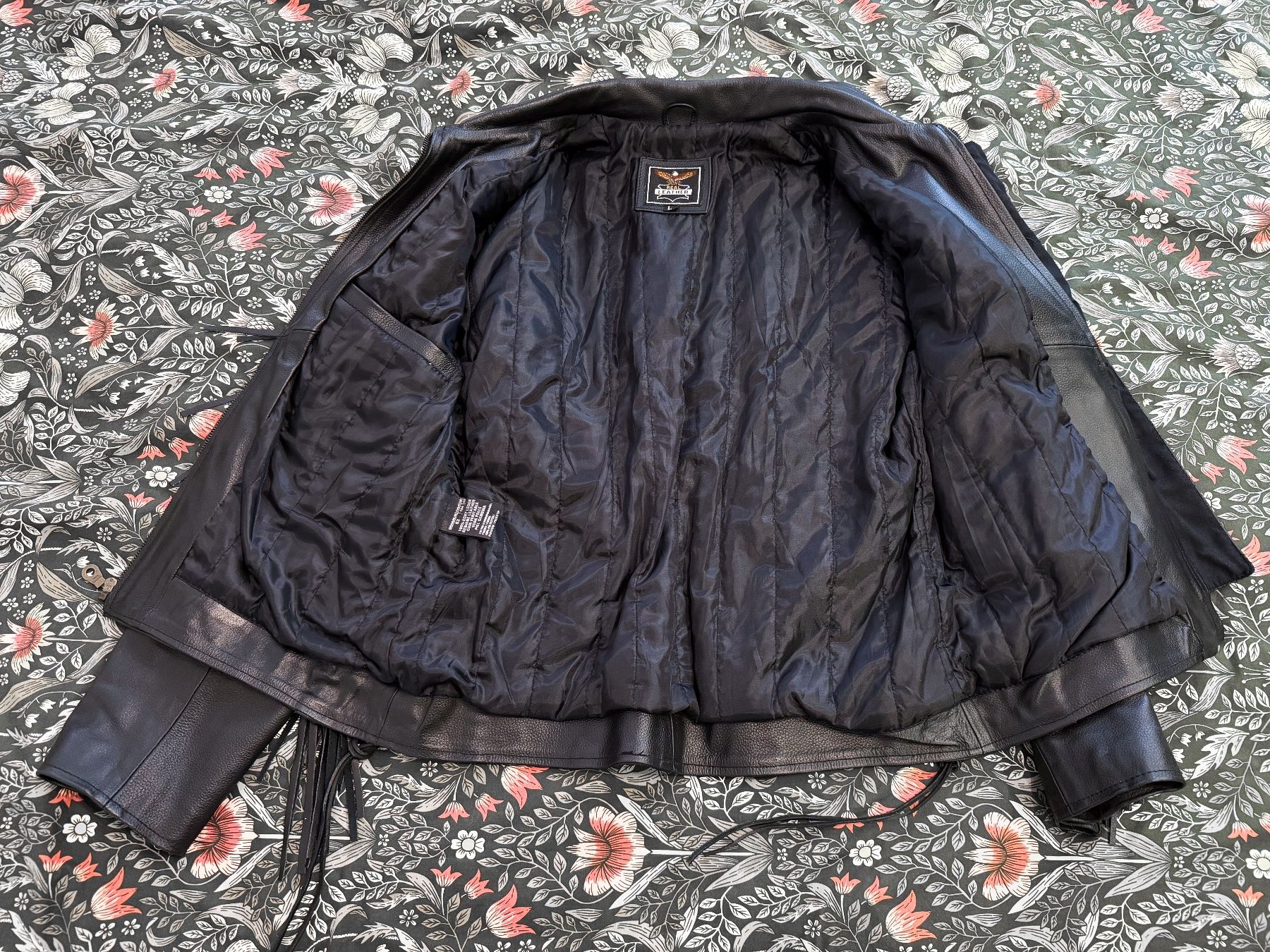 Giacche: Lederjacke Biker / Western Fransenjacke - Grösse L – Usato da Dietikon venduto da Angy94 5