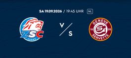 ZSC Lions - Genève-Servette - 2 Sitzplätze zum halben Preis