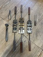 Giessformen Set Fischereiformen Metall Gusseisen gebraucht