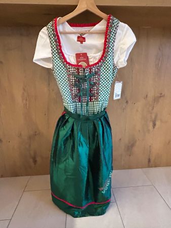 Oktoberfest Dirndl mit Bluse Gr.34 neu Stockerpoint, Tracht