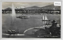 Geneve - La rade - Salon-Bateau Dampfer "Vevey" - Fähre