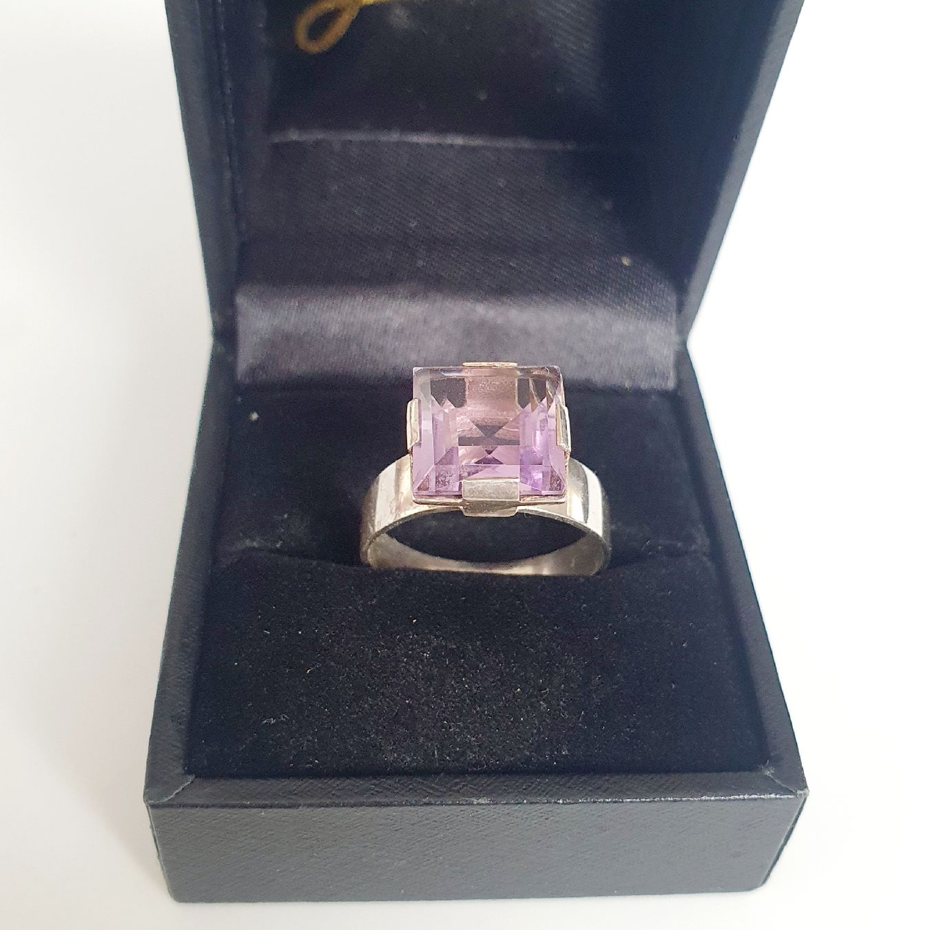 Ringe: Silberring 830 mit einem Edelstein gr. 18 mm – Gebraucht aus Kreuzlingen von Wunderkiste123 2