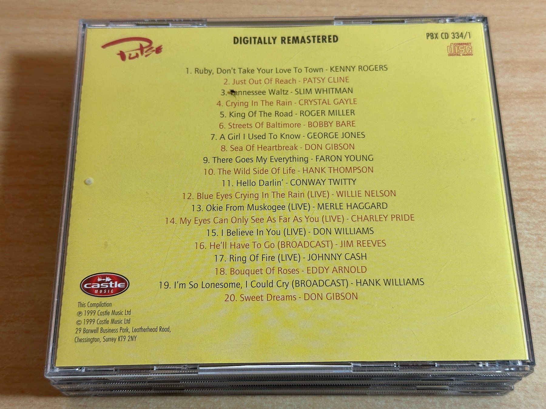CDs: Various – Country Classics - 3 CD – Gebraucht aus Rikon im Tösstal von Alpenmutz 3