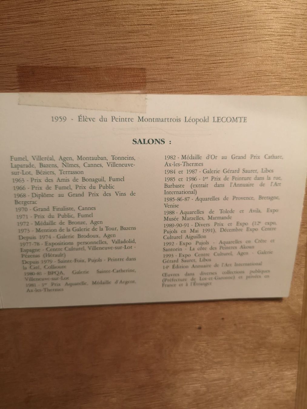 Dipinti: LOUIS LASBOUYGUES(1943) – Usato da Genève venduto da Qanil77 7