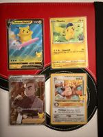 3 Pokémon Celebrations karten + 1 Holo Pikachu