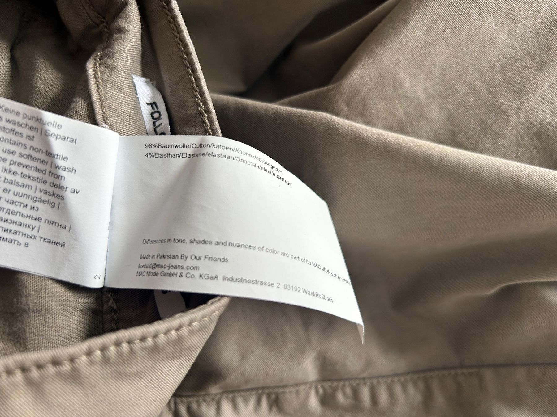 Hosen: Pantalon MAC – Neu (gemäss Beschreibung) aus Lausanne von naranjo 3
