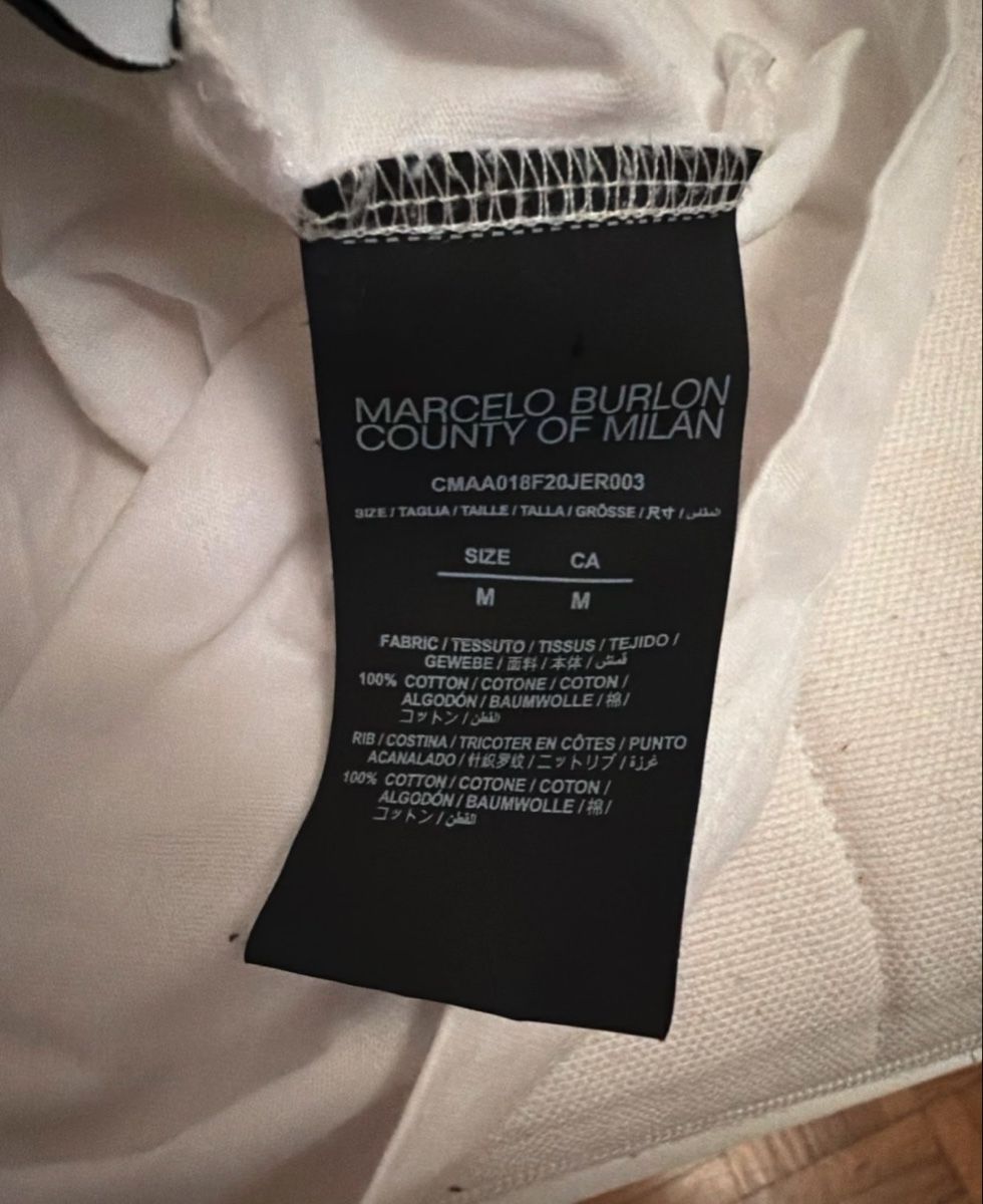 Marcelo burlon T-shirt: Marcelo Burlon – Nuovo (secondo la descrizione) da Clarens venduto da rik_8ghs 4