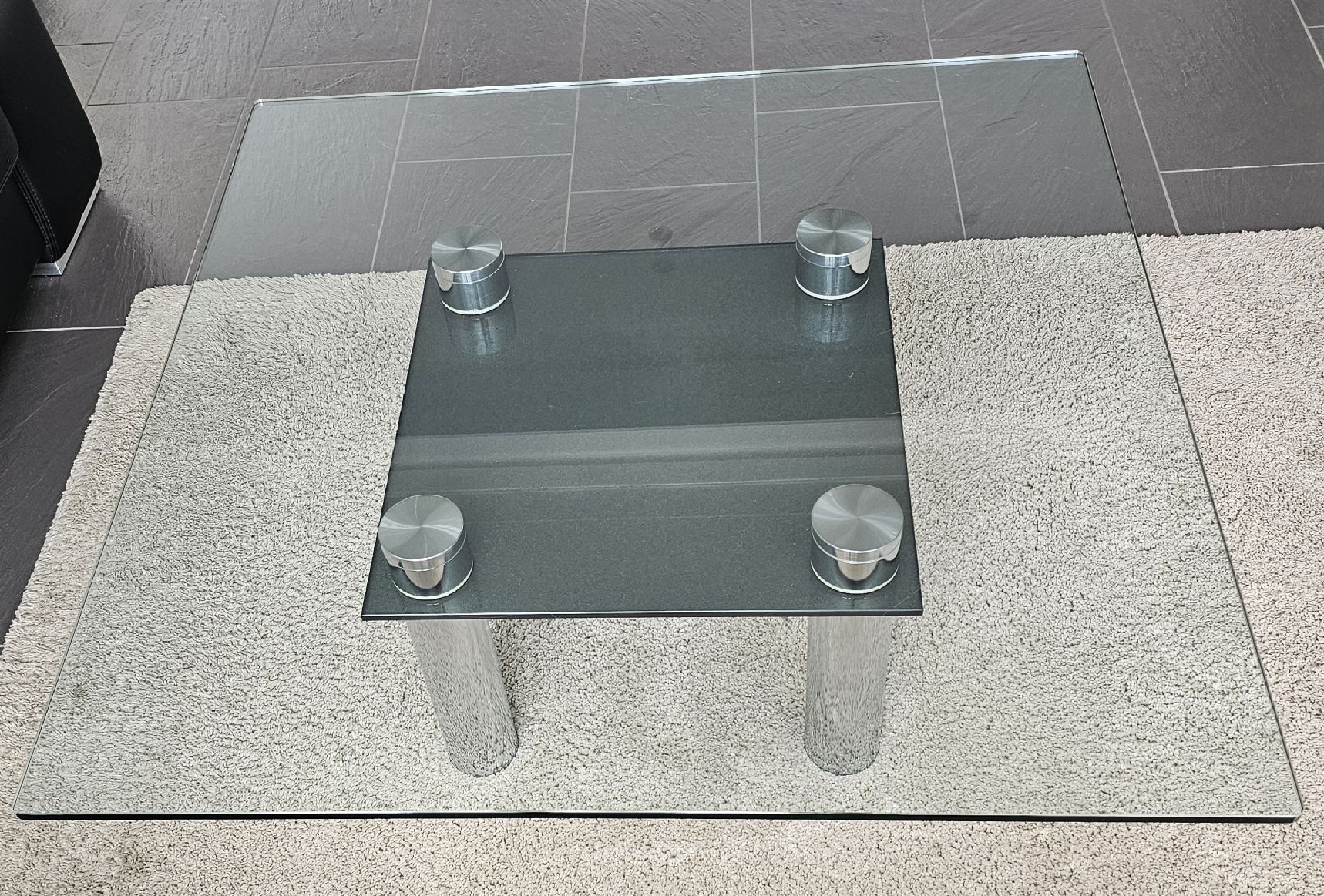 Tische: Wohnzimmer-Glas-Tisch – Gebraucht aus Nussbaumen AG von For_sale0 2