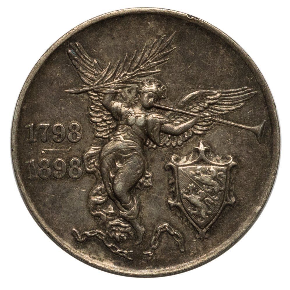 Medaglie: Medaille Weinfelden 1893 Centenarfeier – Usato da Rotkreuz venduto da Swiss-Coins 1