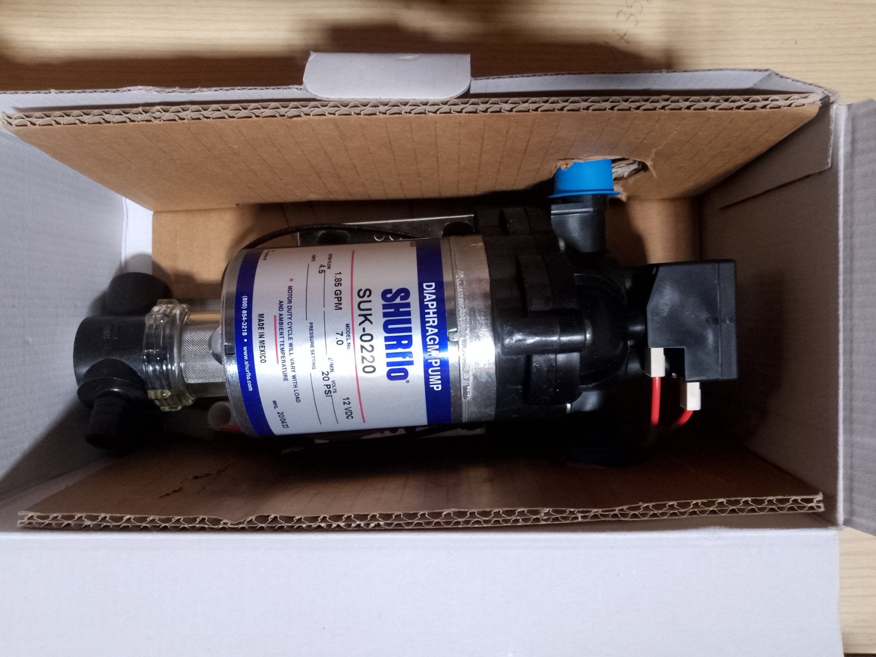 Pompes et pièces: Shureflow Wasser Pumpe Wohnmobil – Neuf avec emballage d'origine à mümliswil par muemellian 1