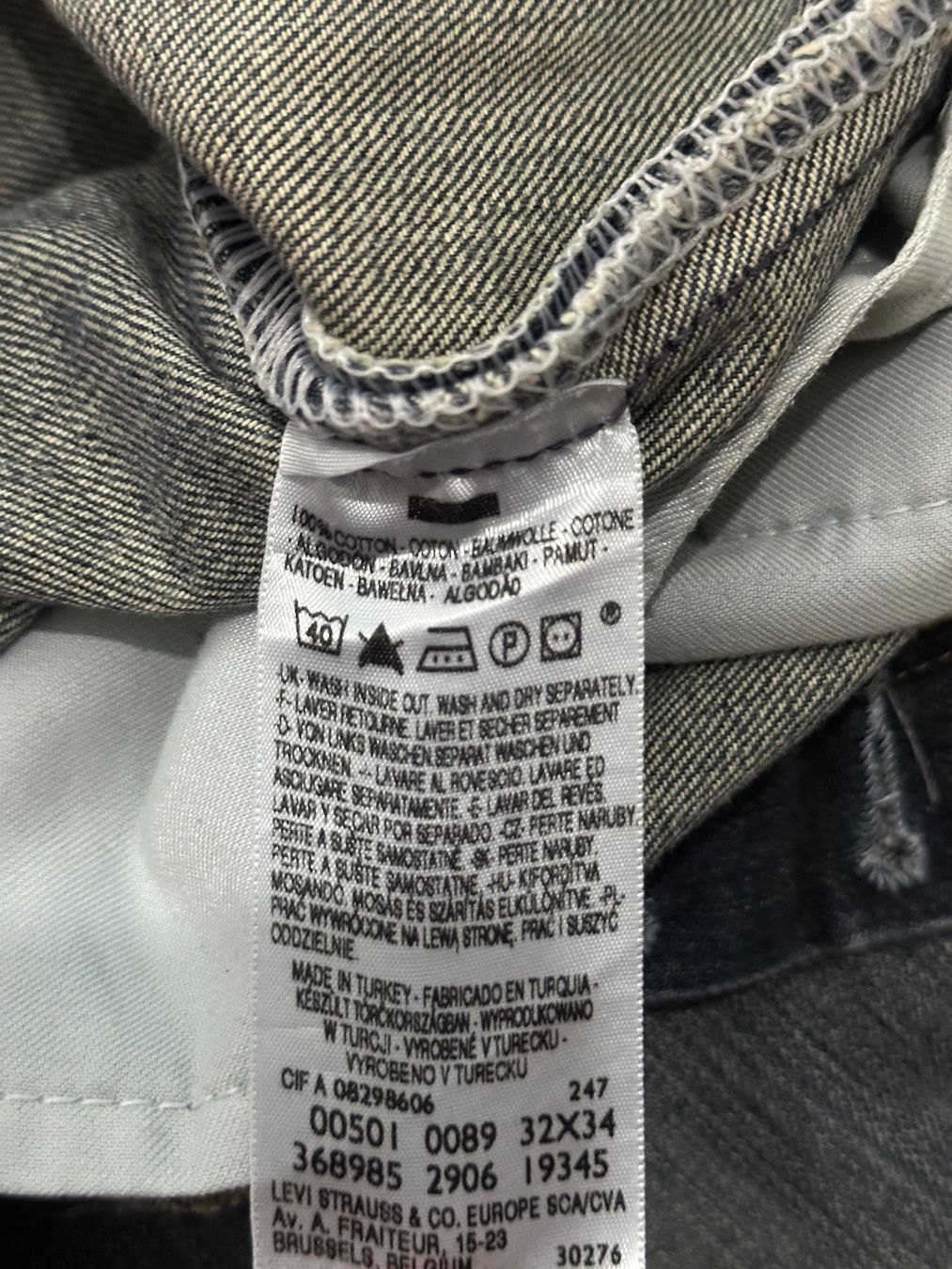 Levi's Jeans: Jeans LEVIS STRAUSS 501 Taille/Grosse W32L34 – Gebraucht aus Bern von BrandVilla 6
