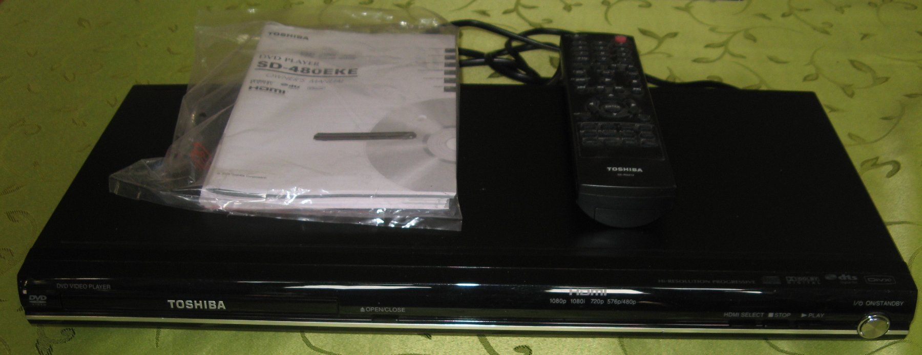 Toshiba Registratori: DVD-Recorder Toshiba SD-480 EKE – Usato da Frauenfeld venduto da Interessent1