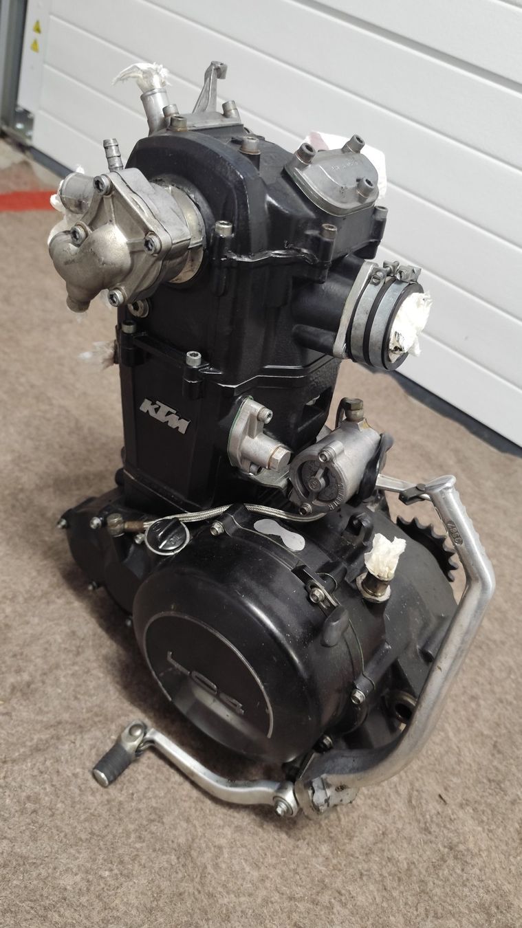 KTM Motori: KTM 640 SC 2002 LC4 Motor – Difettoso da Auw venduto da svenschuler 3