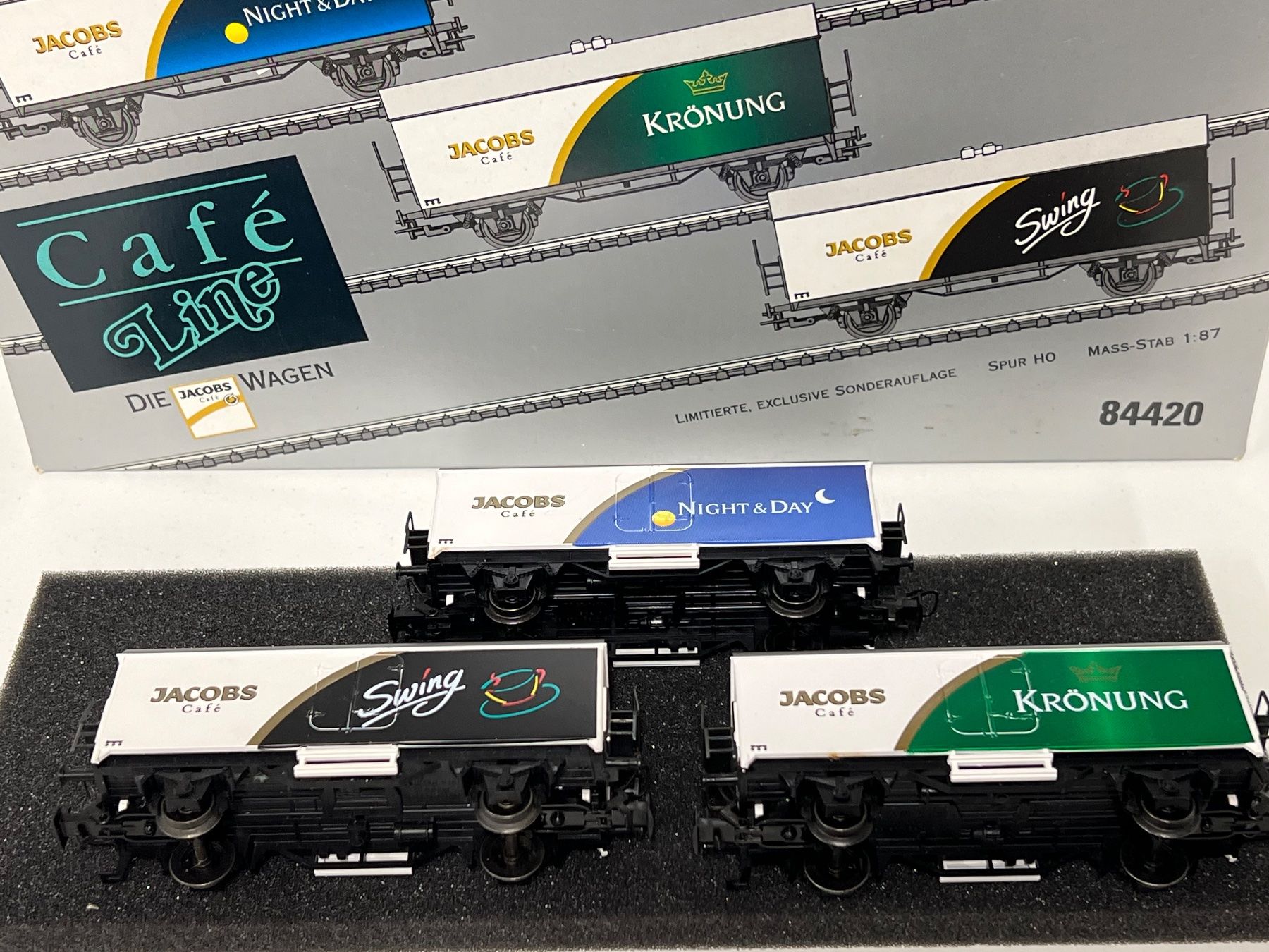 Märklin Modellini di ferrovie: Märklin 84420 Cafe Line Jacobs H0 AC – Usato da Geroldswil venduto da TopTrain54 6