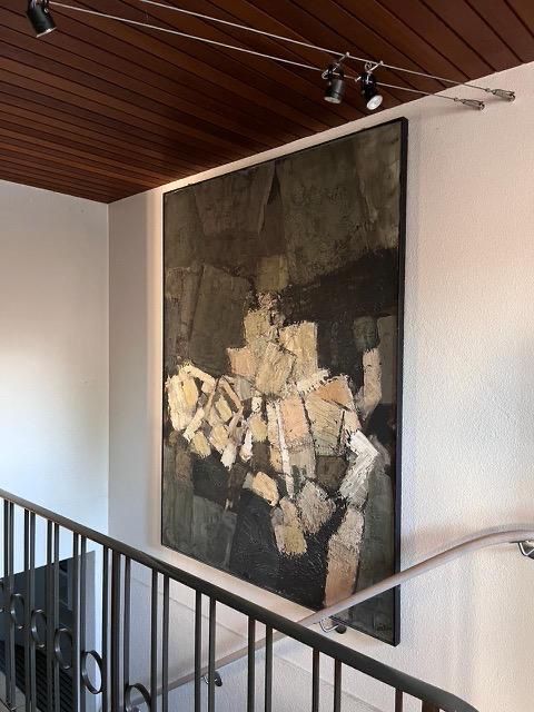 Dipinti: Paul Stöckli "Komposition 01" - Grossformatiges Gemälde – Usato da Sennhof venduto da Johnbest