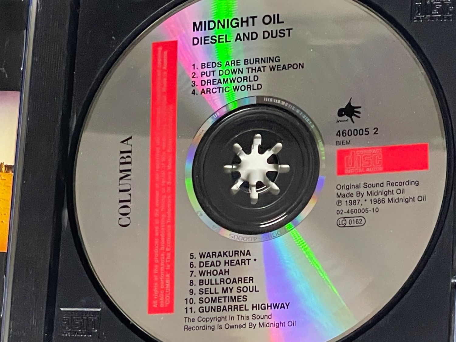 CDs: Midnight Oil – Gebraucht aus Muri b. Bern von AdidasCollector 3