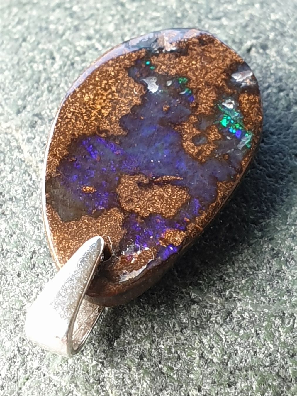 Ciondoli: Anhänger Boulder Opal. – Nuovo (secondo la descrizione) da Niederbüren venduto da Raphael014 1