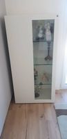 Vitrine aus dem Programm "Hülsta" mit Glasregalen