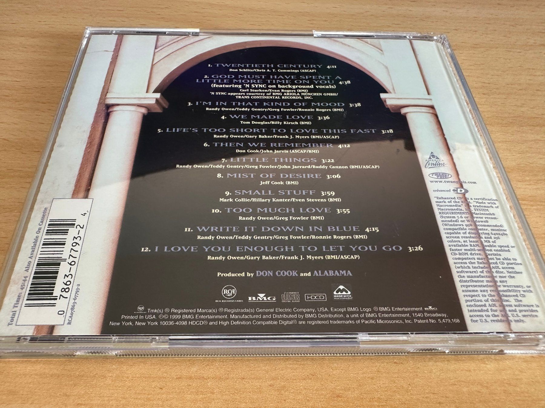 CD: Alabama – Twentieth Century – Usato da Rikon im Tösstal venduto da Alpenmutz 1