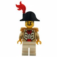 LEGO® Piraten Minifigur spanischer Kapitän