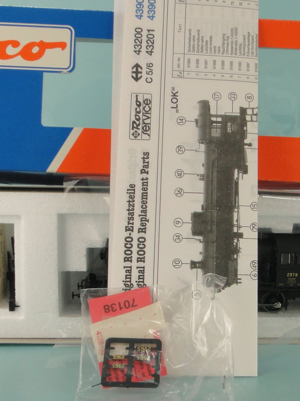 Roco Modellini di ferrovie: ROCO 43200 SBB C 5/6 – Usato da Bülach venduto da cann11 1