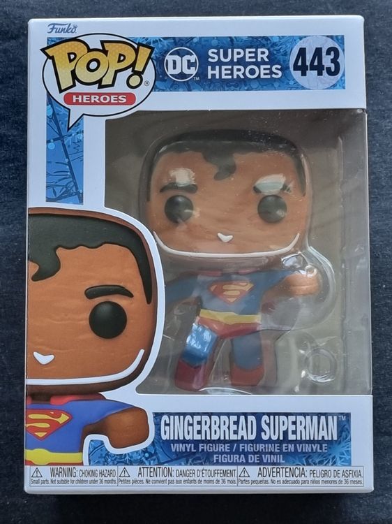 Funko POP DC super heroes Gingerbread Superman (Neuf (Voir description ...