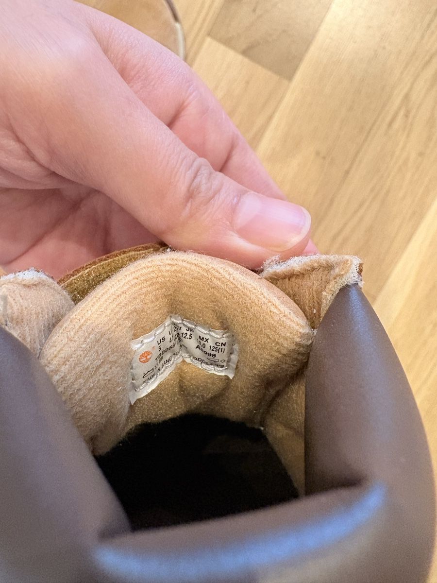 Timberland Scarpe per ragazzi: Timberland Winter Boots - Size EU21 – Nuovo (secondo la descrizione) da Meyrin venduto da yej_w8lz 2
