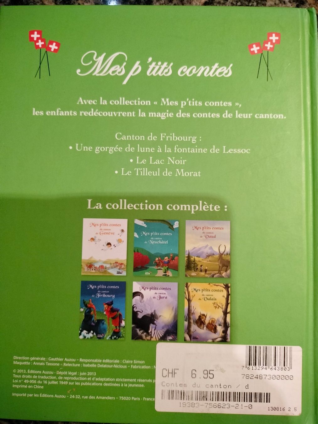 Libri: Mes p'tits contes du canton de Fribourg – Usato da Cortaillod venduto da rozinna 5