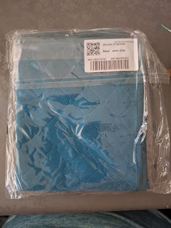 Aufbewahrungsbox blau gesteppt neu ovp 6 Stk