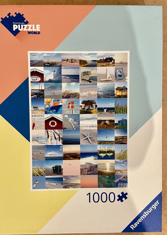 Ravensburger Puzzle 1000 Teile – „Country Cottage Collection: Eisenbahnhütte“