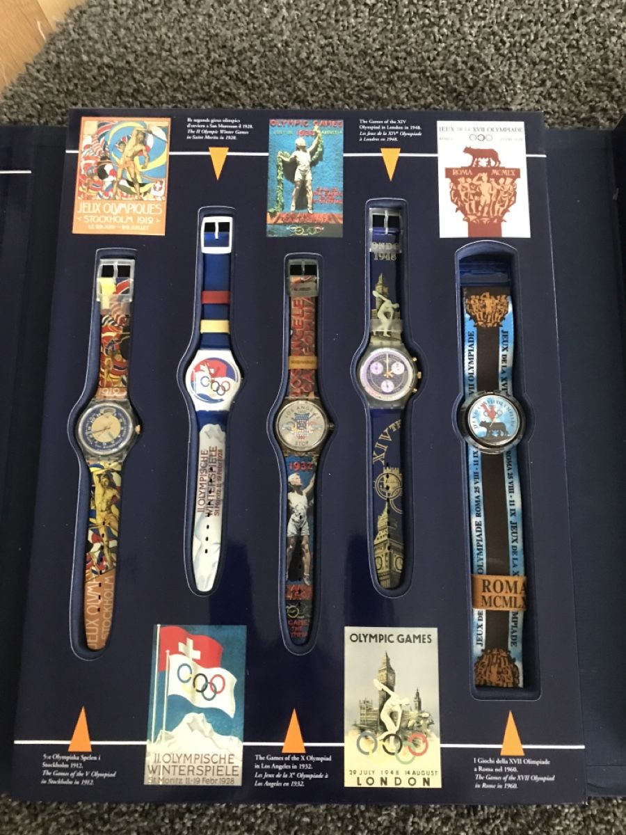 Swatch Uhren: Swatch Olympic Games Collection – Neu und originalverpackt aus Oftringen von westman 1