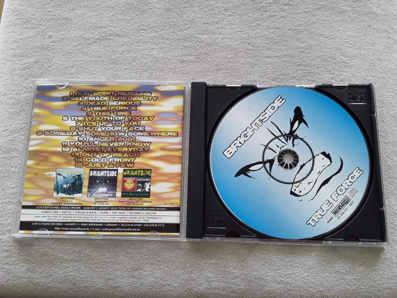 CDs: Brightside - True Force – Gebraucht aus Lenzburg von Sepulmander 1