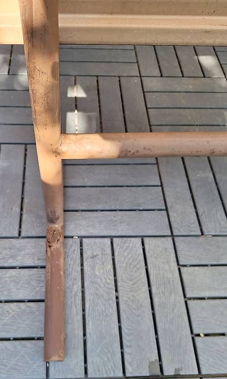 Tables: Stabiler Metall Gartentisch klappbar – D'occasion à Muri AG par Edlerweiss 2