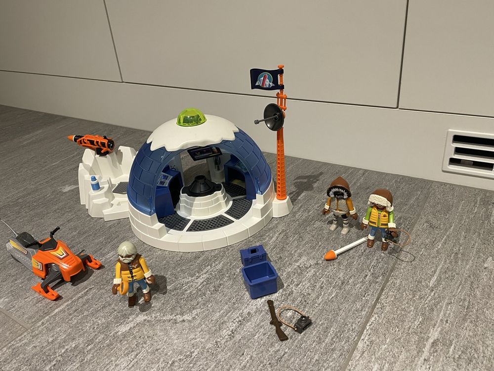 Playmobil Action Polar Ranger Hauptquartier 9055 (Gebraucht) in Laax GR ...