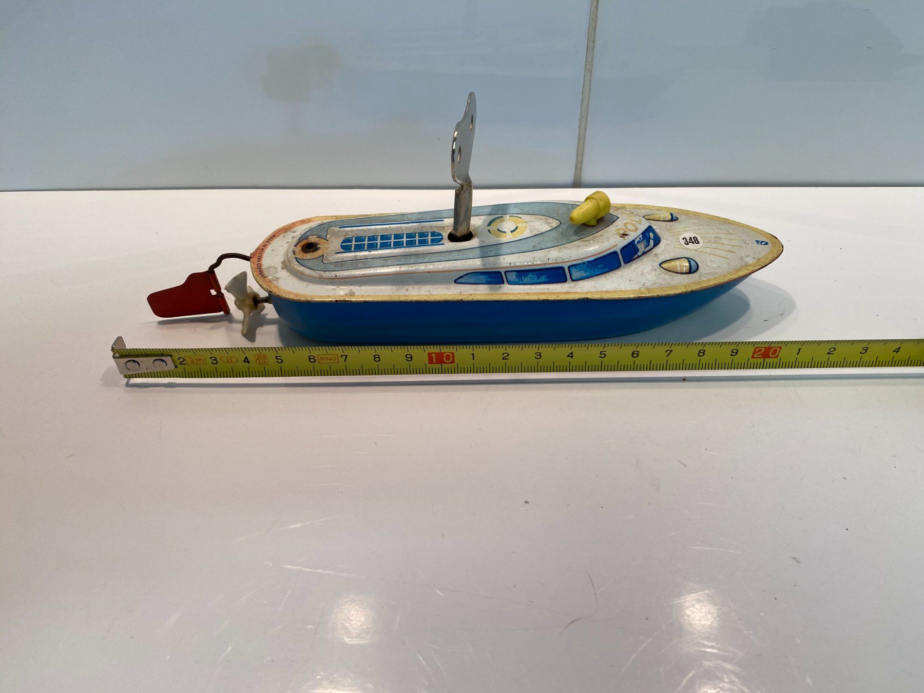 Jouets: MS Michael Seidel Polizeiboot Antrieb defekt 348 – Défectueux à Stäfa par elcondor245 7