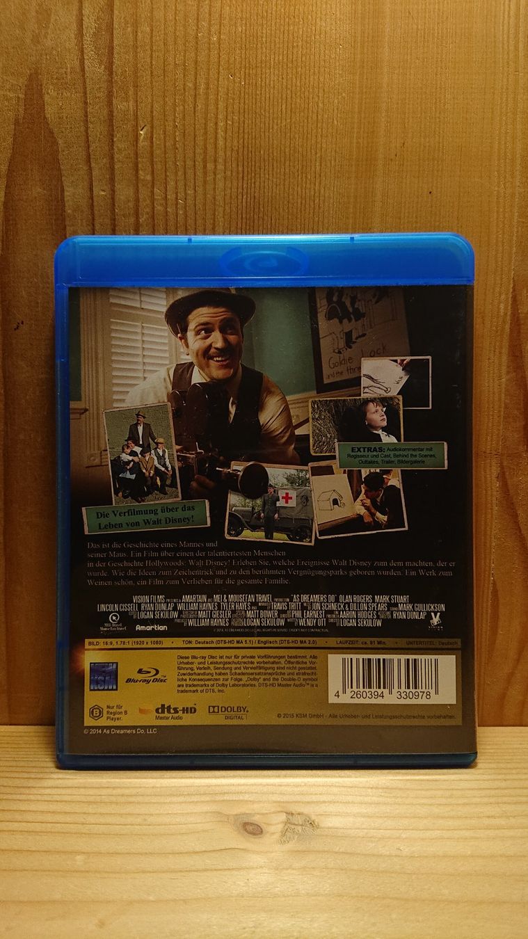 Tutti i DVDs: EIN MANN & SEINE MAUS Blu-Ray Disney – Usato da Wilderswil venduto da Exebub 1