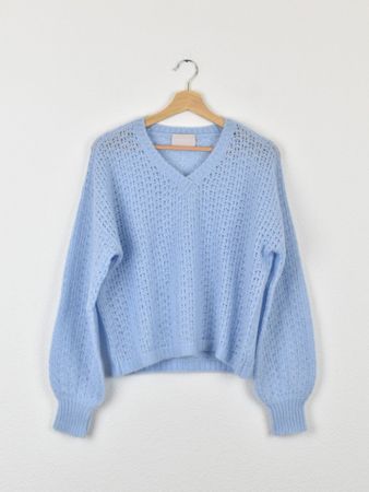 Hemisphere Pullover, Gr.XS-M, Kaschmir&Baumwolle, wie neu