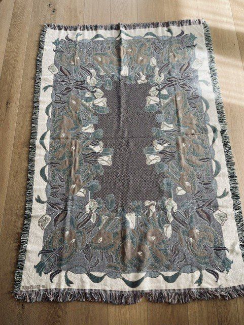 Coperte: Vintage Wohndecke Baumwolle MWW 1992 – Usato da Arosa venduto da auras 1