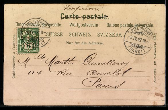 Cartoline postali: Litho Olten, Kirche, Konzertsaal, Totale – Usato da Berlin venduto da bartko-reher 1