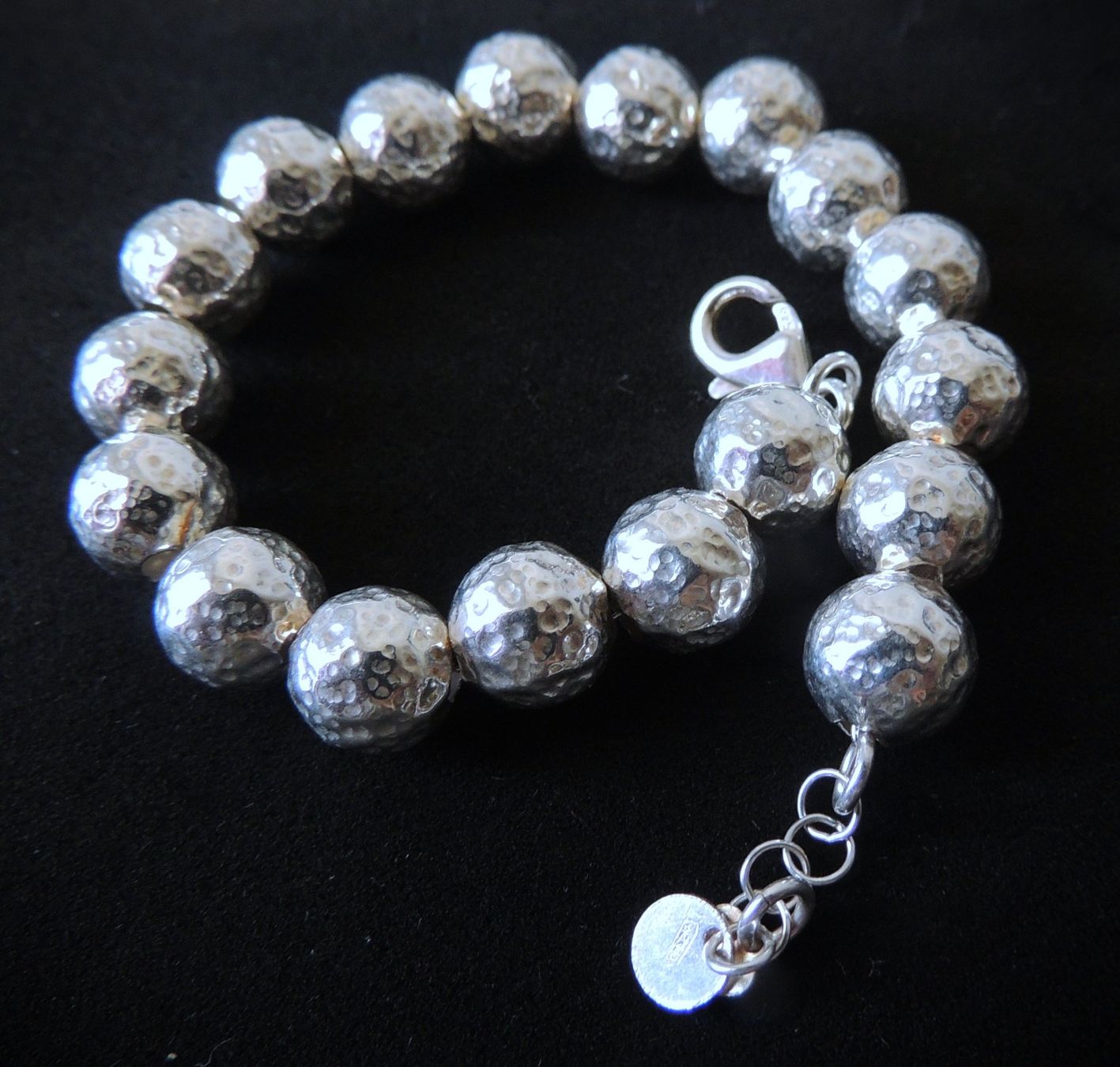 Bracciali & Braccialetti: Silber 925 Kugel Armband 19 - 21 cm – Usato da Waldenburg venduto da schaller707