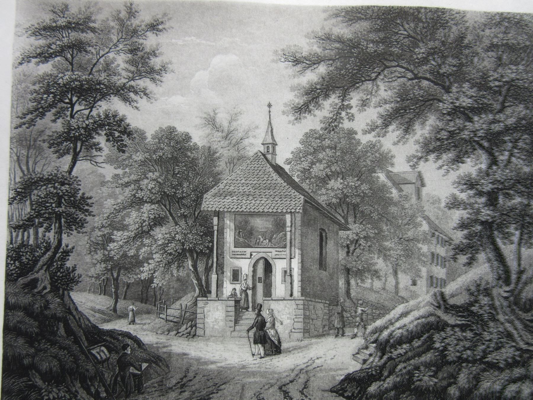 Stiche: TELLSKAPELLE   AQUATINTA – Gebraucht aus Gersau von grafik-kunst